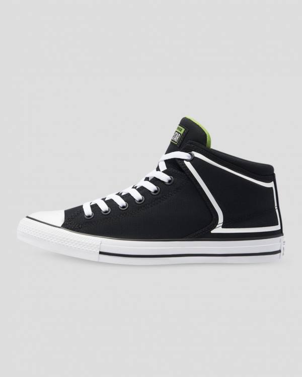 Tenis Altos Converse Chuck Taylor All Star High Calle Dramatic Nights Bota Negros | CV-341JOT