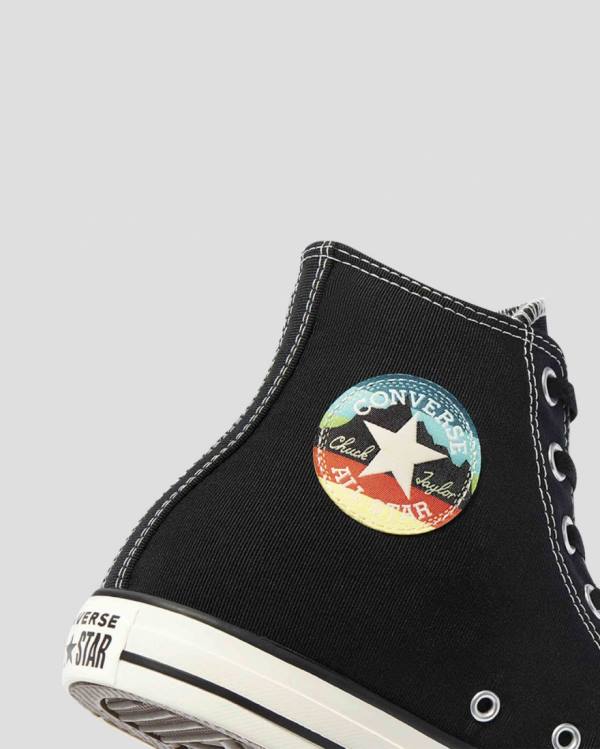 Tenis Altos Converse Chuck Taylor All Star National Parks Patch Bota Negros | CV-345VAS