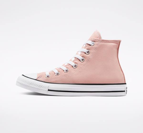 Tenis Altos Converse Chuck Taylor All Star Seasonal Color Bota Rosas | CV-372WLK