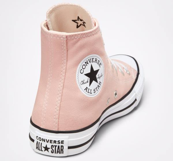 Tenis Altos Converse Chuck Taylor All Star Seasonal Color Bota Rosas | CV-372WLK