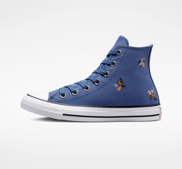 Tenis Altos Converse Chuck Taylor All Star We Are Stronger Together Bota Azules Azules | CV-387VES