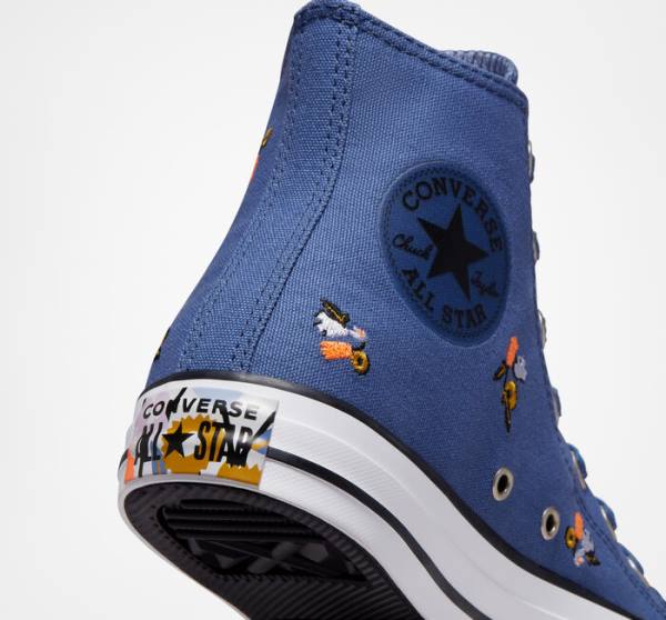 Tenis Altos Converse Chuck Taylor All Star We Are Stronger Together Bota Azules Azules | CV-387VES