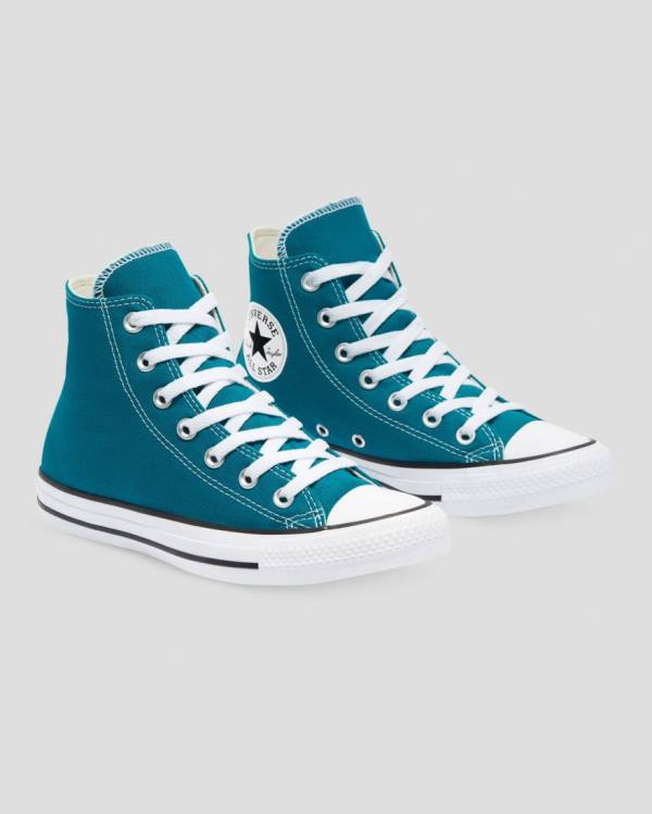 Tenis Altos Converse Chuck Taylor All Star Seasonal Bota Azules | CV-401DHW