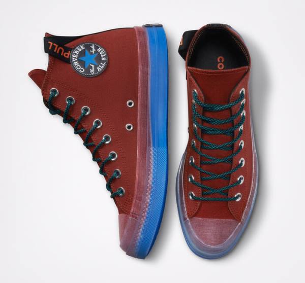 Tenis Altos Converse Chuck Taylor All Star CX Pull Tab Bota Negros | CV-452JHX