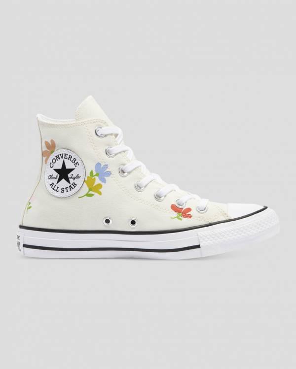 Tenis Altos Converse Chuck Taylor All Star Garden Party Bota Beige | CV-461RXQ