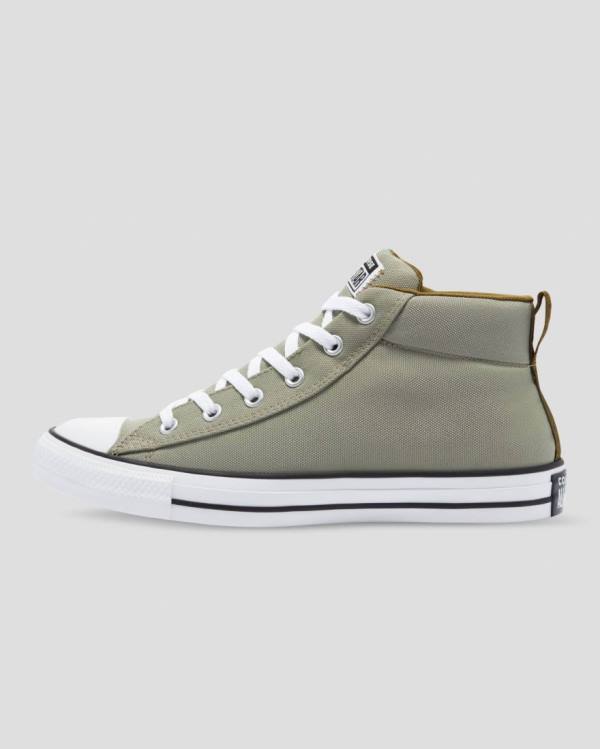 Tenis Altos Converse Chuck Taylor All Star Calle Light Field Surplus Bota Verdes | CV-483RDJ