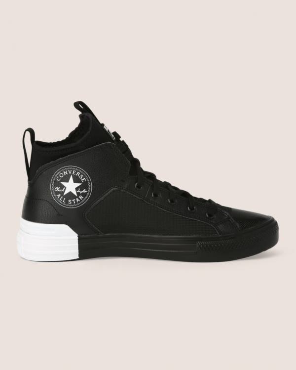 Tenis Altos Converse Chuck Taylor All Star Ultra Bota Negros | CV-532IJL