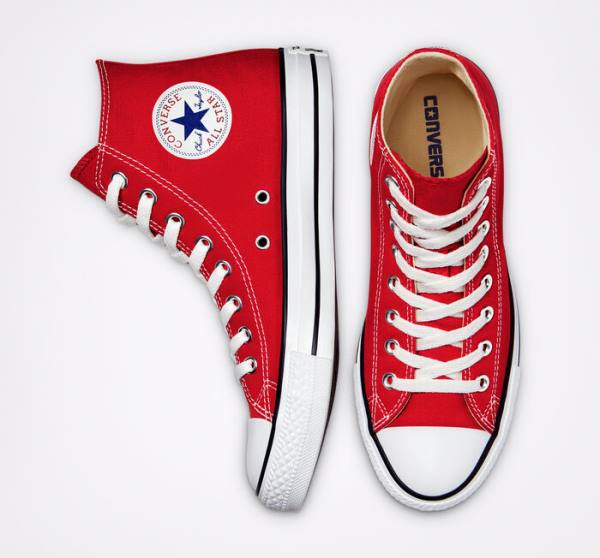 Tenis Altos Converse Chuck Taylor All Star Red Bota Rojos | CV-583EGN