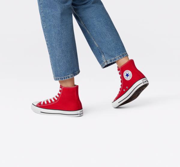 Tenis Altos Converse Chuck Taylor All Star Red Bota Rojos | CV-583EGN