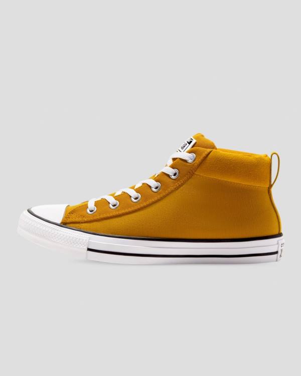 Tenis Altos Converse Chuck Taylor All Star Calle Mix And Match Bota Amarillos | CV-643UVN