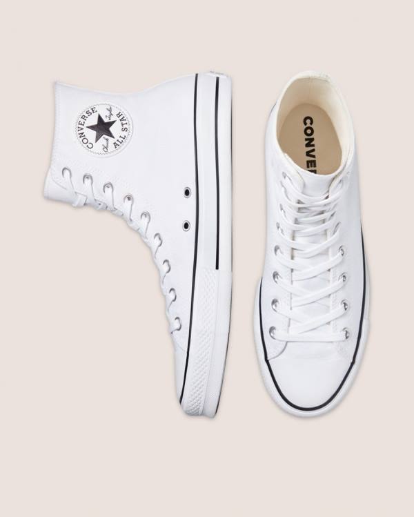 Tenis Altos Converse Chuck Taylor All Star Lift X Bota Blancos | CV-759WMS