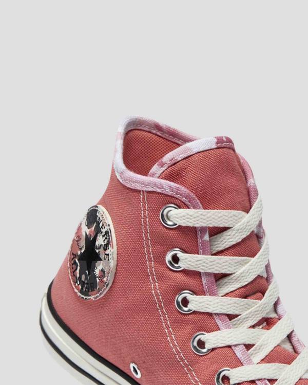 Tenis Altos Converse Chuck Taylor All Star Festival Bota Rosas | CV-807PTG