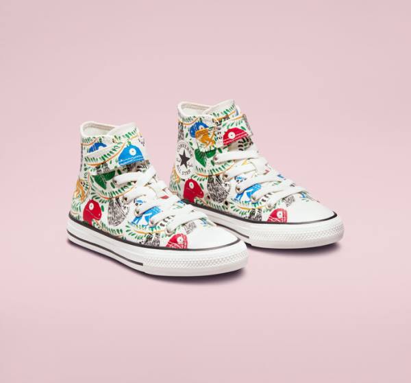 Tenis Altos Converse Chuck Taylor All Star Easy-On Multicolored Animals Bota Multicolor | CV-827IST