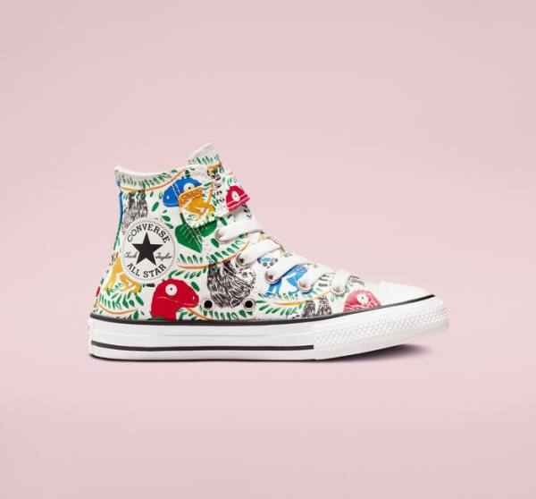 Tenis Altos Converse Chuck Taylor All Star Easy-On Multicolored Animals Bota Multicolor | CV-827IST