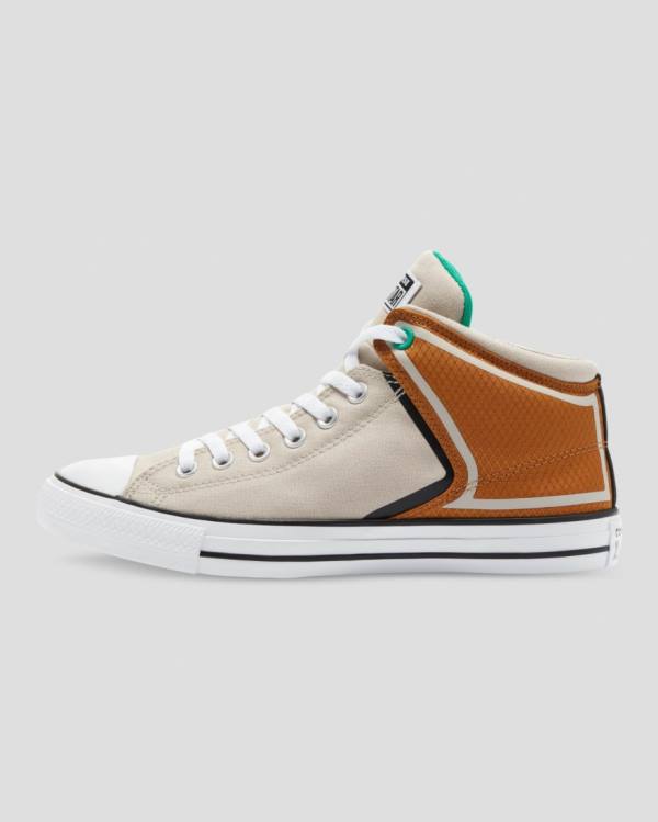 Tenis Altos Converse Chuck Taylor All Star High Calle Bota Beige | CV-862GKJ