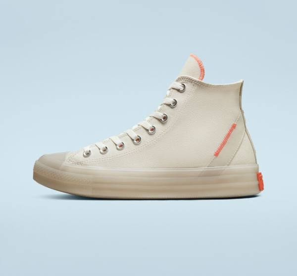 Tenis Altos Converse Chuck Taylor All Star CX Stretch Lona Bota Mango | CV-896WJF