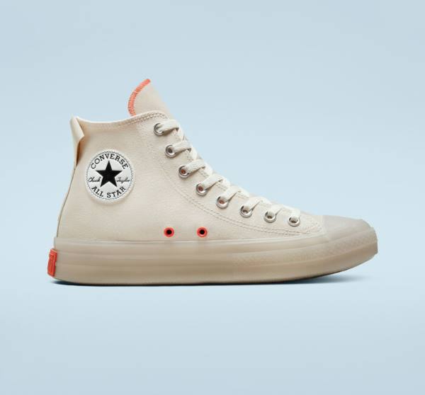 Tenis Altos Converse Chuck Taylor All Star CX Stretch Lona Bota Mango | CV-896WJF