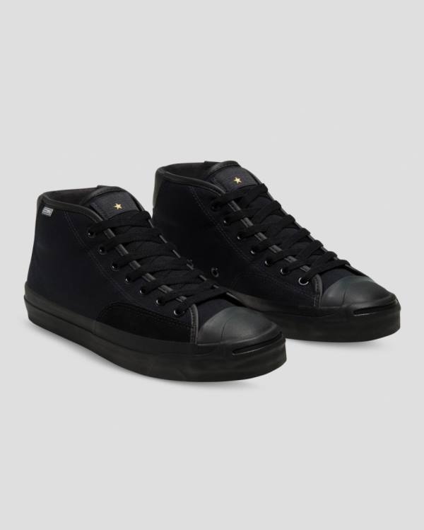 Tenis Altos Converse Jack Purcell Pro Designed By Alexis Bota Negros | CV-597LAW