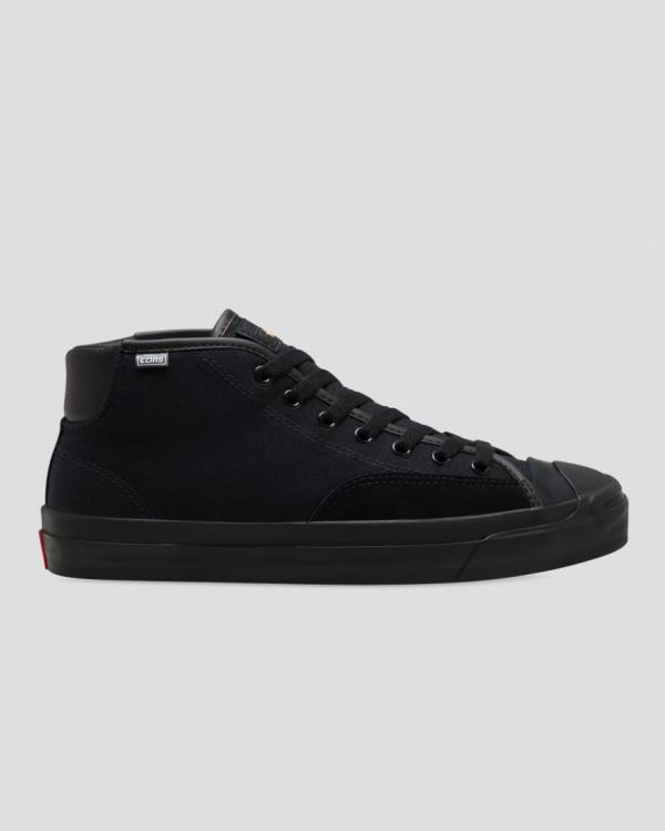 Tenis Altos Converse Jack Purcell Pro Designed By Alexis Bota Negros | CV-597LAW