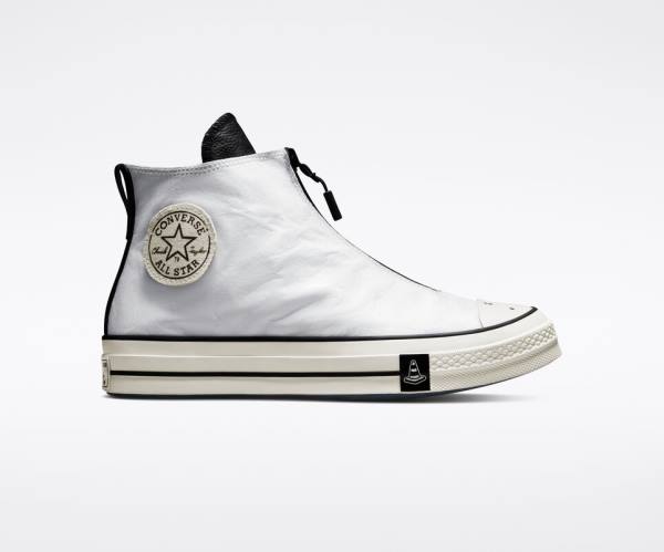 Tenis Altos Converse Joshua Vides Chuck 70 Bota Blancos Negros | CV-637NXL