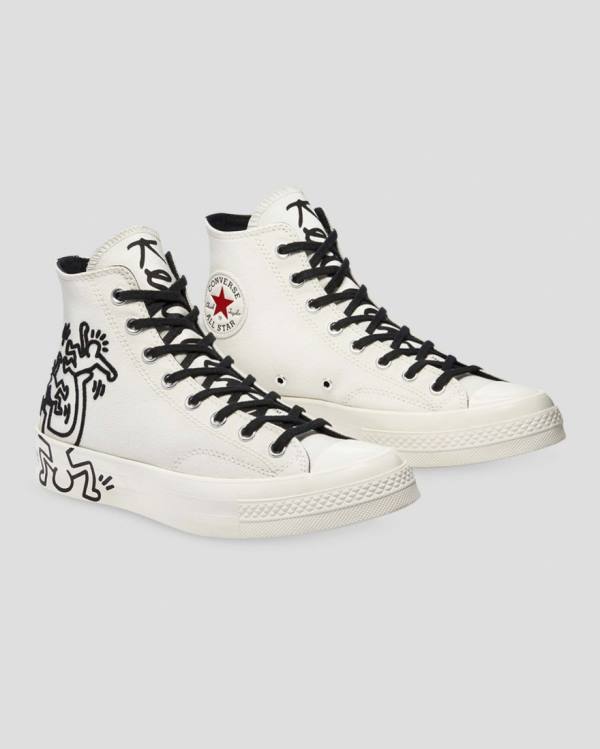 Tenis Altos Converse Keith Haring Chuck 70 Bota Beige | CV-065NQI