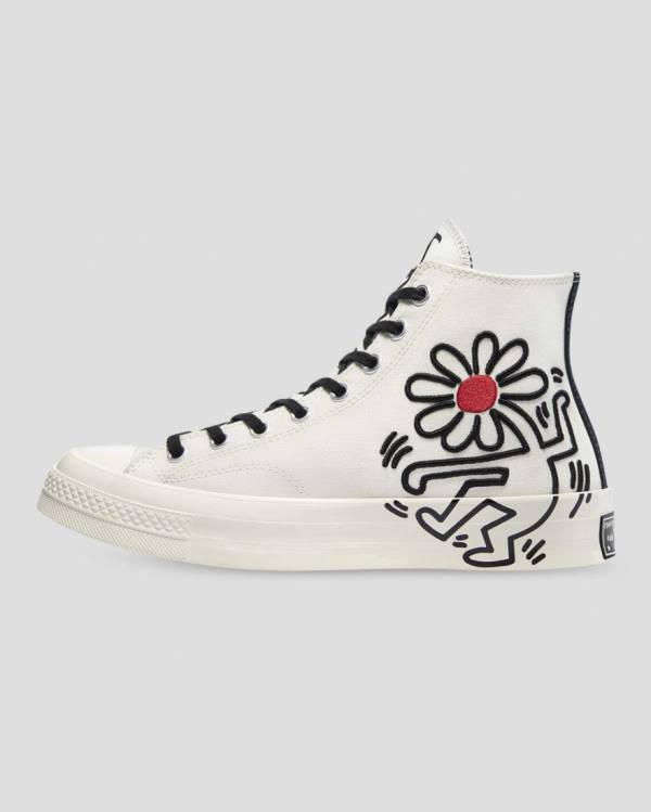 Tenis Altos Converse Keith Haring Chuck 70 Bota Beige | CV-065NQI