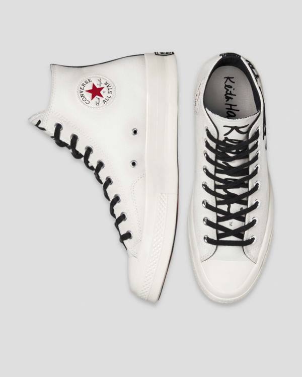 Tenis Altos Converse Keith Haring Chuck 70 Bota Beige | CV-065NQI