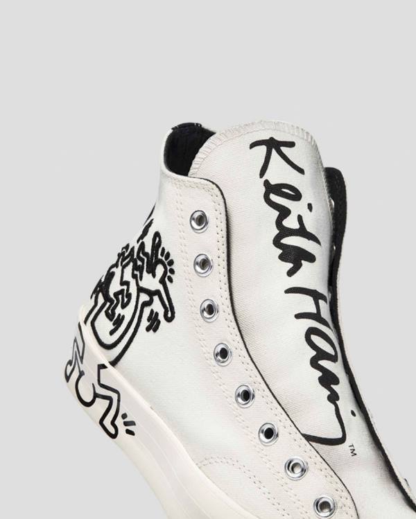 Tenis Altos Converse Keith Haring Chuck 70 Bota Beige | CV-065NQI