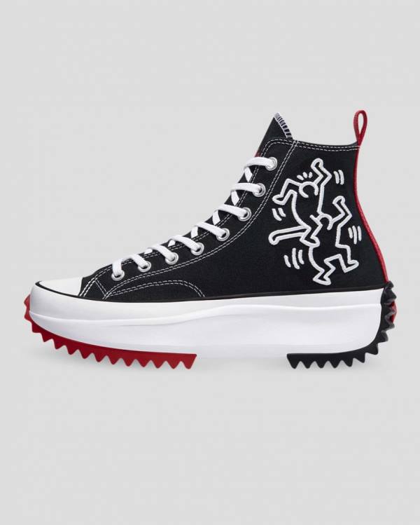 Tenis Altos Converse Keith Haring Run Star Hike Bota Negros | CV-984TLU