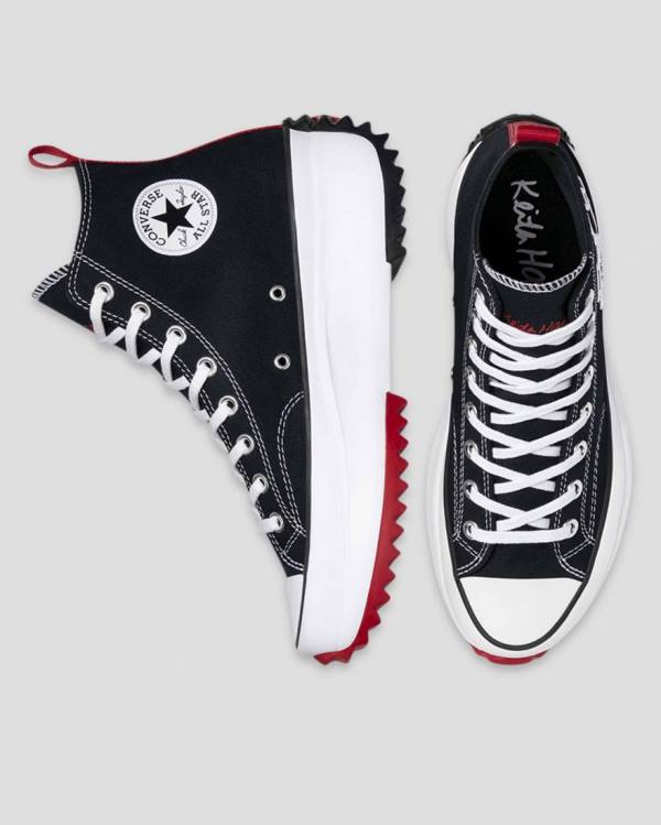 Tenis Altos Converse Keith Haring Run Star Hike Bota Negros | CV-984TLU