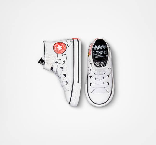 Tenis Altos Converse Peanuts Chuck Taylor All Star Easy-On Bota Blancos Negros Rojos | CV-235ZSM