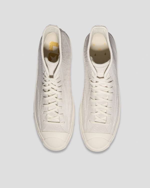 Tenis Altos Converse Pop Trading Co Jack Purcell Pro Bota Beige | CV-394AHE