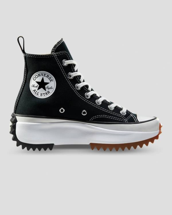 Tenis Altos Converse Run Star Hike Lugged Bota Negros | CV-159TXC