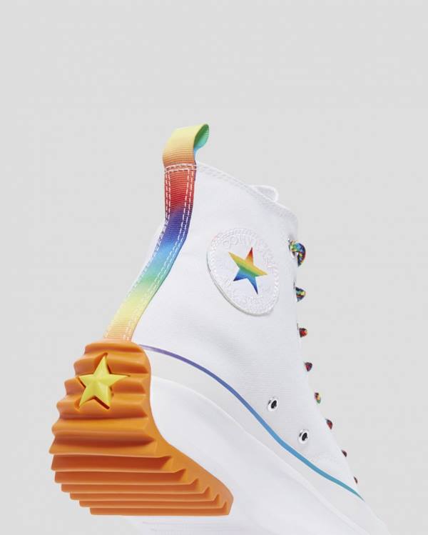 Tenis Altos Converse Run Star Hike Pride Bota Blancos | CV-154DMY