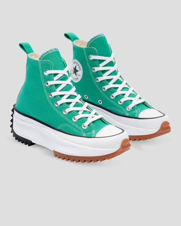 Tenis Altos Converse Run Star Hike Seasonal Colour Bota Verdes | CV-458SJM