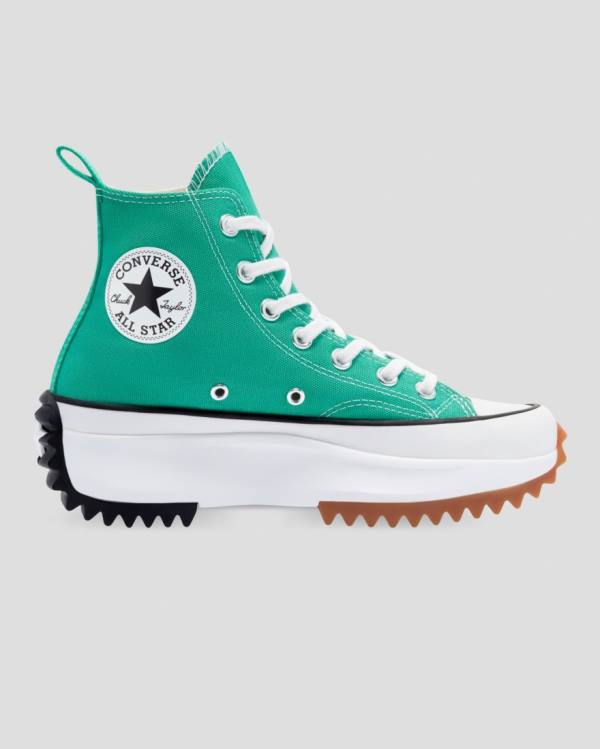 Tenis Altos Converse Run Star Hike Seasonal Colour Bota Verdes | CV-458SJM