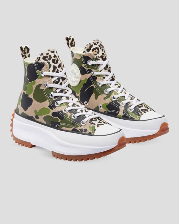 Tenis Altos Converse Run Star Hike Wild Archive Bota Camuflados | CV-167UTG