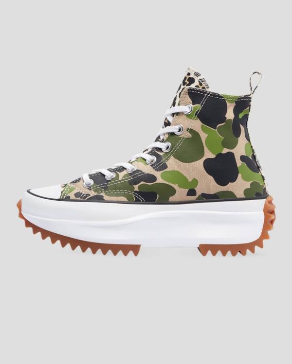 Tenis Altos Converse Run Star Hike Wild Archive Bota Camuflados | CV-748YNX