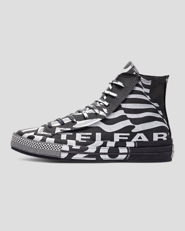 Tenis Altos Converse Telfar Chuck 70 Bota Negros | CV-604XNG