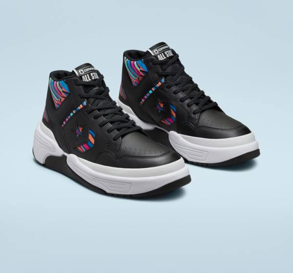 Tenis Altos Converse Weapon CX Bota Negros Rosas Azul Rey | CV-430DQI