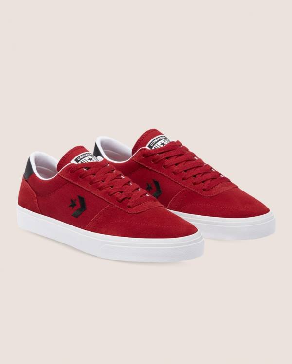 Tenis Bajos Converse Boulevard Gamuza Rojos | CV-345PFU