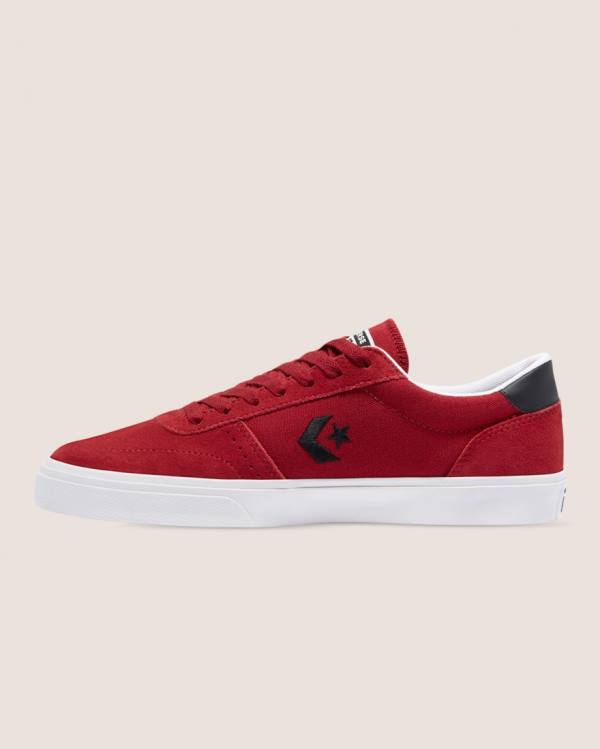 Tenis Bajos Converse Boulevard Gamuza Rojos | CV-345PFU