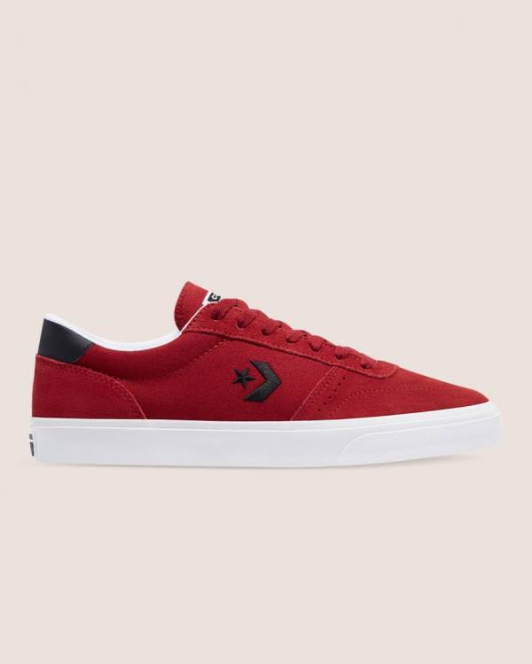 Tenis Bajos Converse Boulevard Gamuza Rojos | CV-345PFU