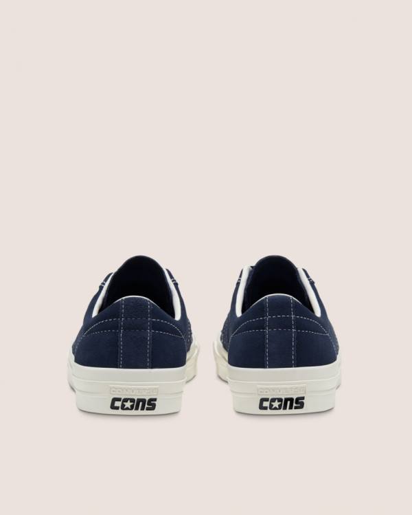 Tenis Bajos Converse CONS Alexis Sablone One Star Pro Gamuza Azules | CV-713XAE