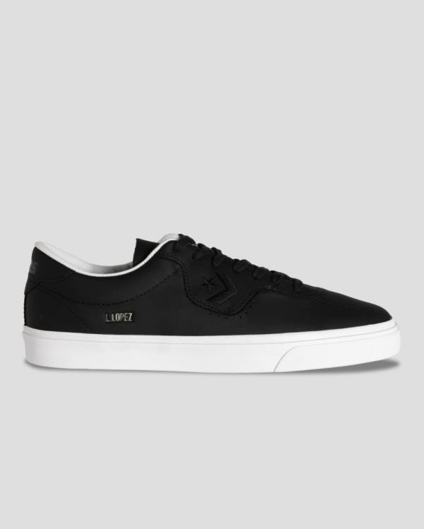 Tenis Bajos Converse CONS Louie Lopez Pro Cuero Negros | CV-189UTA