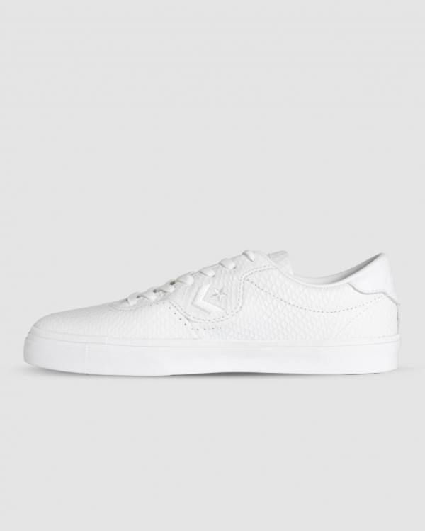 Tenis Bajos Converse CONS Louie Lopez Pro Cuero Blancos | CV-403NSH