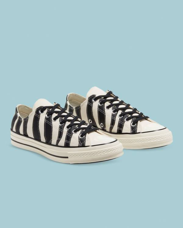 Tenis Bajos Converse Chuck 70 Archive Zebra Overlay Beige | CV-189IRG