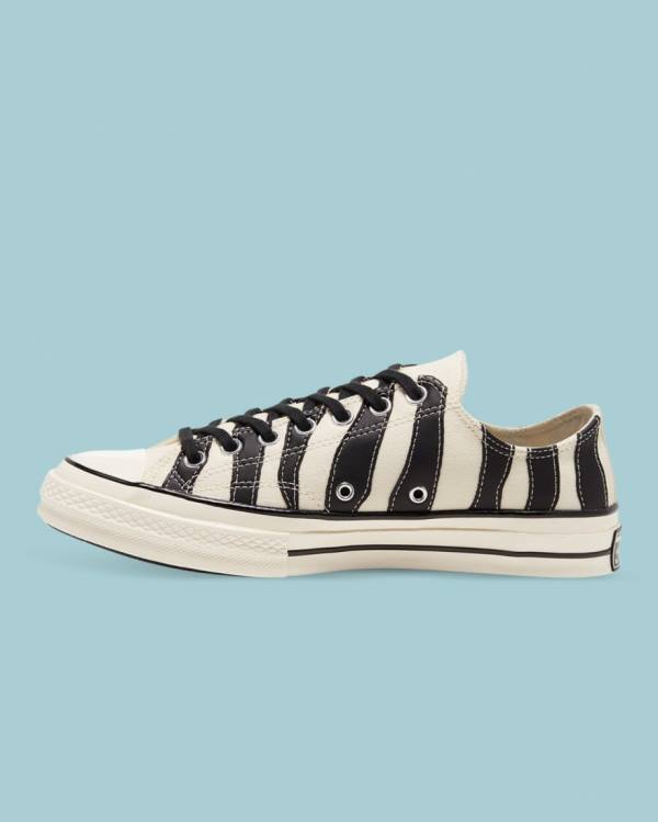 Tenis Bajos Converse Chuck 70 Archive Zebra Overlay Beige | CV-189IRG