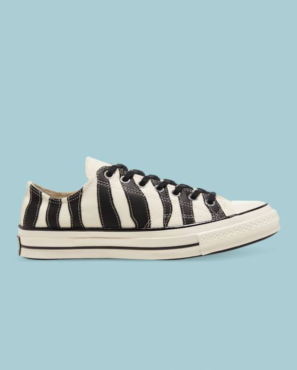 Tenis Bajos Converse Chuck 70 Archive Zebra Overlay Beige | CV-189IRG