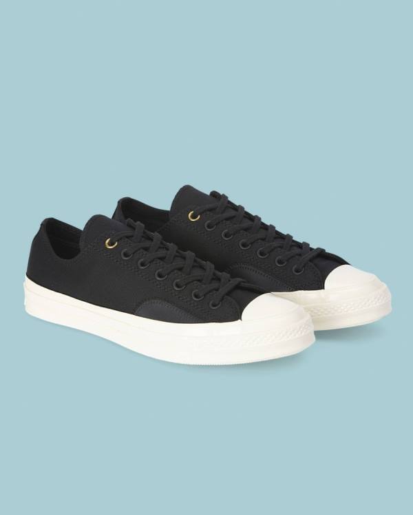 Tenis Bajos Converse Chuck 70 Clean N Preme Negros | CV-192FUP